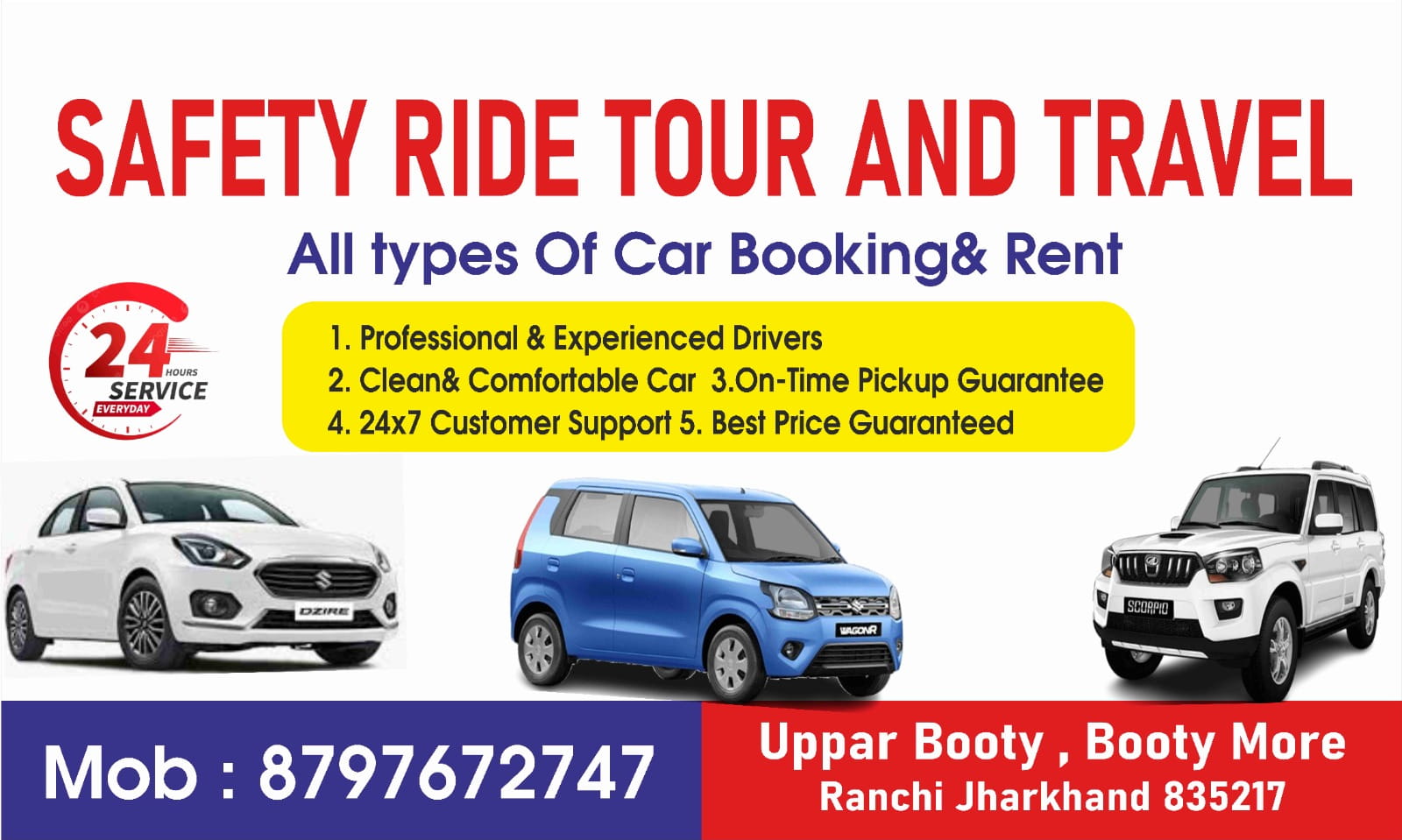 Safety Ride Tour and Travel